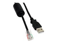 StarTech.com StarTech.com 6 ft Smart UPS Replacement USB Cable AP9827 - USB cable - USB (M) to RJ-45 (10 pin) (M) - 6 ft - black - USBUPS06 - cable USB - USB pour RJ-45 (10 broches) - 1.8 m