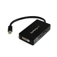 StarTech.com Adaptateur Audio Video mini-DisplayPort vers DisplayPort DVI HDMI - M F - 0.15 m
