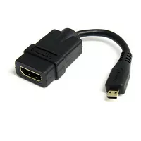 StarTech.com Adaptateur micro HDMI vers HDMI 1.4 - 4K 30Hz - M F - 13 cm
