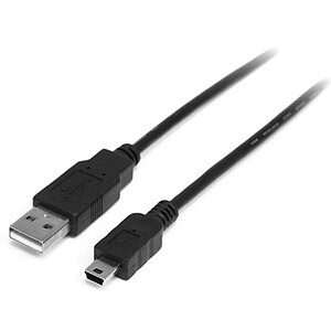 StarTech com Cable USB A 2 0 vers mini USB B M M 1 m
