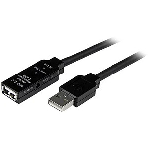 StarTech com Cable d extension USB 2 0 actif M F 20 m