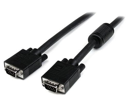 Startech Cable Coaxial VGA de Alta Resolución para Monitor de Vídeo HD15 Macho a Macho 1m
