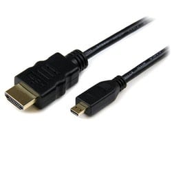 Startech Cable HDMI Micro HDMI StarTech 0.5m 4K 3D ARC Black