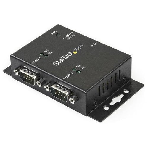 StarTech 2 Port USB 2.0 to Serial Adapter Hub