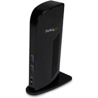 StarTech com StarTech com Station d accueil USB 3 0 universelle double affichage pour PC portable Replicateur de ports HDMI DVI avec GbE Black station d accueil USB 1GbE