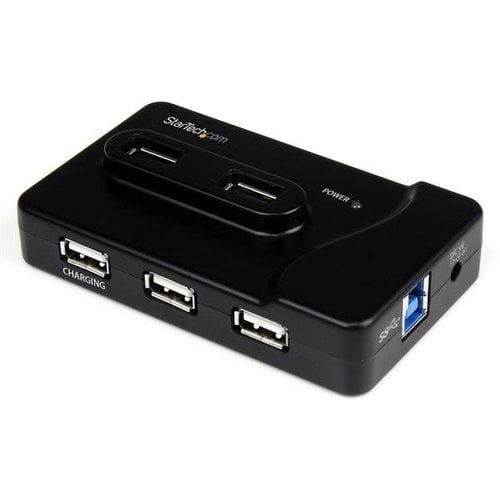 Startech StarTech.com Hub combiné USB 3.0 2.0 6 ports avec port de charge