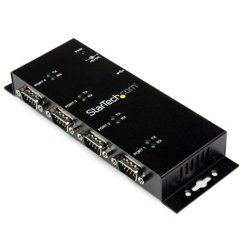 StarTech.com Hub adaptateur USB vers serie DB9 RS232 4 ports