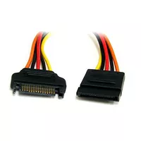Startech Câble d'alimentation interne StarTech SATAPOWEXT12 extension SATA 30 cm 15 broches