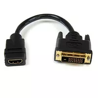 Startech Cable HDMI DVI-D - Black - 20 cm