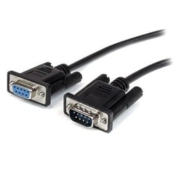 Startech Cable de Extensión Serial DB9 Macho Hembra 2m