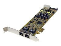 Startech Tarjeta de Red StarTech.com ST2000PEXPSE PCI Express 2 Ports Gigabit PoE 2000 Mbps