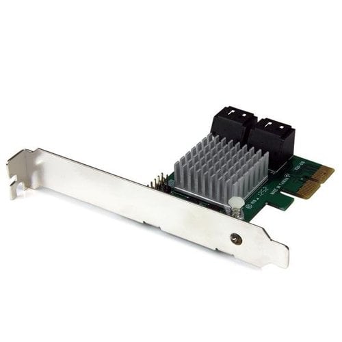 StarTech com Carte controleur PCI E x2 4 ports SATA III avec fonction HyperDuo
