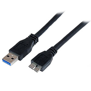 StarTech com Cable USB A 3 0 vers micro USB B M M 1 m
