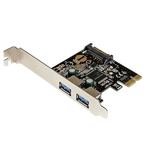 StarTech com Carte controleur PCI E 2 ports Type A
