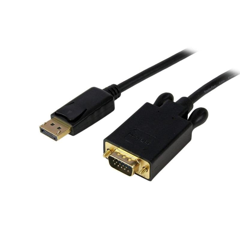 Startech Cable Adaptateur DisplayPort vers VGA Actif StarTech 4,5 m Black