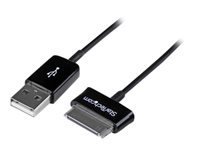 StarTech.com StarTech.com Dock Connector to USB Cable for Samsung Galaxy Tab - cable charge tablet Web donnees - USB - 3 m