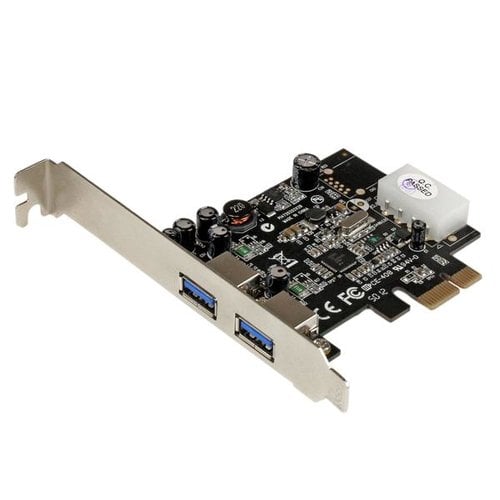 StarTech com Carte Controleur PCI Express vers 2 Ports avec UASP