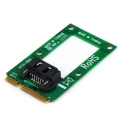 StarTech.com StarTech.com mSATA to SATA HDD SSD Adapter - Mini SATA to SATA Converter - contrÃ'leur de stockage - mSATA - SATA 6Gb s