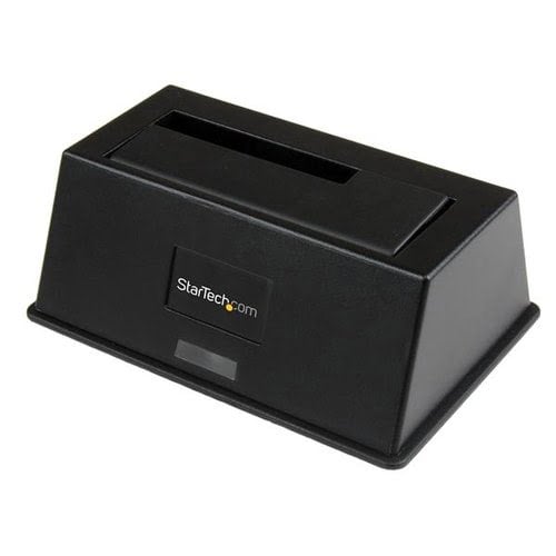 Startech StarTech.com Station d'Accueil pour Disque Dur USB 3.0 à SATA à Baie Unique, Dock pour Disque Dur USB 3.0 (5 Gbps), Dock pour HDD SSD Externe 2,5 3,5 SATA I II III, Baie pour Disque Dur à Chargement par le Haut