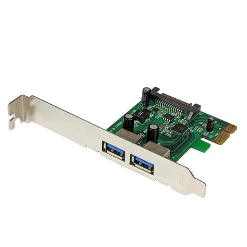 StarTech com Carte Controleur PCI Express vers 2 x avec UASP
