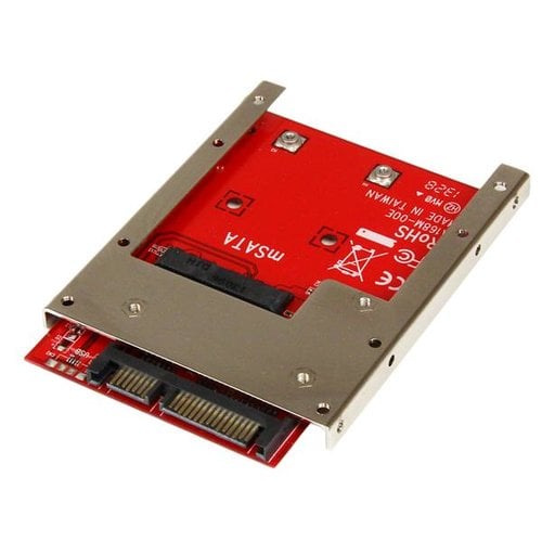 StarTech.com StarTech.com Adaptateur mSATA SSD vers SATA 2,5 - Carte Convertisseur mSATA SSD vers SATA 2,5 - contrÃ'leur de stockage - SATA 6Gb s - SATA 6Gb s