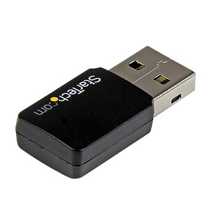 StarTech com Mini Adaptateur USB sans fil Wi Fi AC600 Dual band

