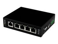 Startech StarTech.com Switch Gigabit Ethernet industriel non géré à 5 ports - Commutateur GbE à montage mural sur rail DIN