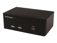 Startech StarTech.com Switch KVM USB double VGA à 2 ports avec hub USB 2.0 à 2 ports