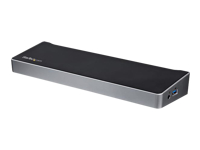 StarTech COM Station d accueil Triple ecran USB 3 0 pour Ordinateur Portable HDMI 4K 2 x DisplayPort Station d accueil USB Universelle pour Windows et Mac OS USB3DOCKH2DP Black
