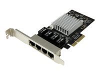 Startech StarTech.com Carte réseau PCI Express à 4 ports Gigabit Ethernet avec chipset Intel I350