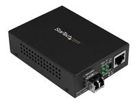 Startech Conversor Compacto de Medios Ethernet Gigabit a Fibra Multimodo LC 550m