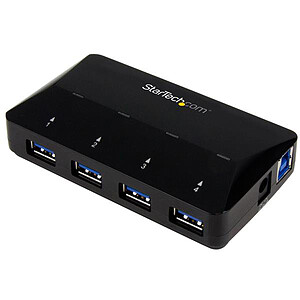 StarTech com Hub a 4 ports avec port dedie a la charge