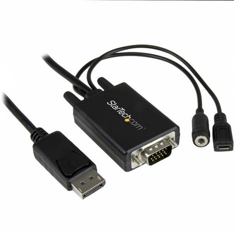 Startech Cable Adaptateur DisplayPort vers VGA avec Audio 3 m StarTech