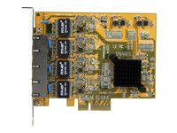 Startech StarTech.com Carte réseau PCI Express à 4 ports Gigabit Ethernet