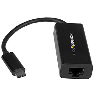 StarTech com Adaptateur USB C vers Gigabit Ethernet Black