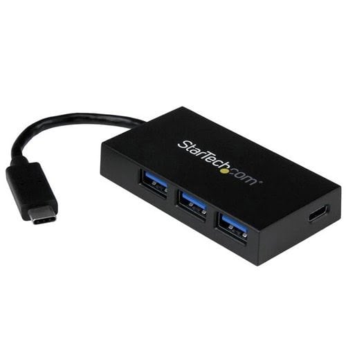 StarTech.com StarTech.com Hub USB 3.1 Gen 1 a 4 ports - Concentrateur USB-C vers 1x USB-C 3x USB-A - Hub USB Type-C portable - concentrateur (hub) - 4 ports