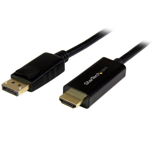 StarTech.com Cable DisplayPort 1.2 vers HDMI 4K 30Hz - M M - 3 m - Connecteur DP a Verrouillage