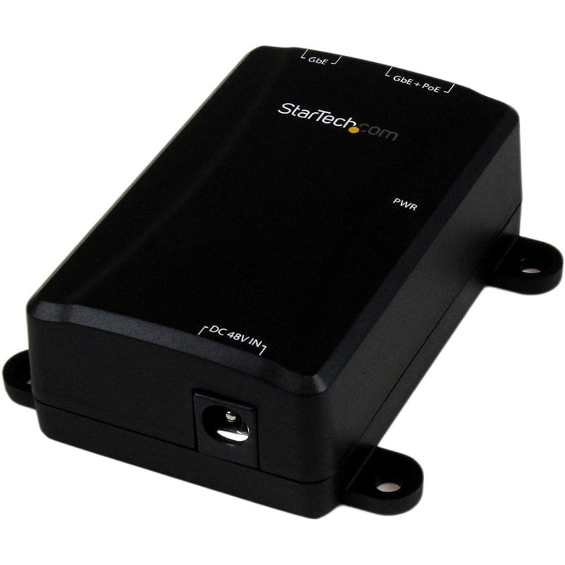 Startech StarTech.com Injecteur Gigabit PoE à 1 port - Midspan Power over Ethernet - 802.3at et 802.3af