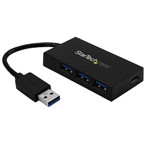 StarTech com Hub USB C a 4 ports 3 x USB A 1 x USB C