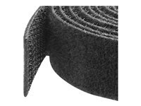 Startech Sujetacâbles nylon Startech HKLP25 7,6 m Black réutilisable et réglable