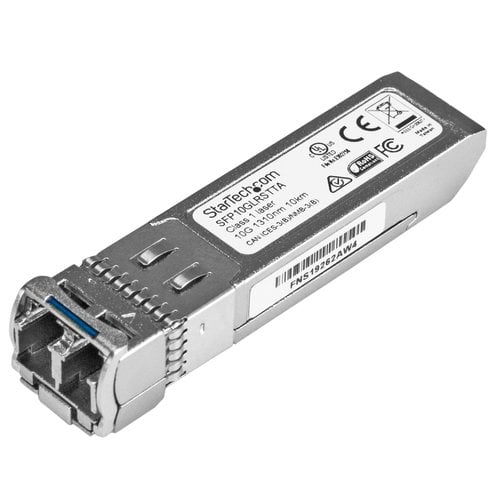 Startech Carte Réseau Startech SFP10GLRST SFP Fibre Monomode 10 Gbps LC 10 km TAA