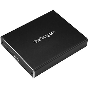StarTech com Boitier USB 3 1 10 Gb s dual slot pour 2 SSD M 2 SATA avec RAID
