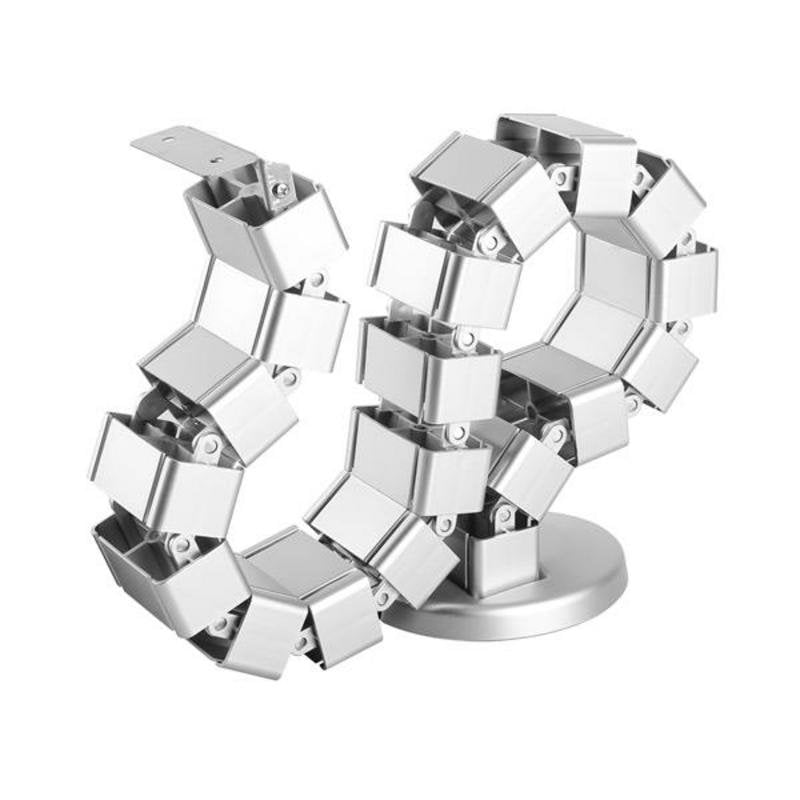 Startech Organisateur de câbles StarTech.com CMVBMOD base lourde 4 canaux Silver