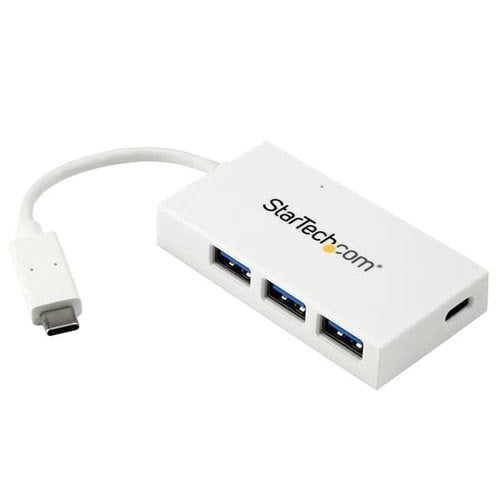 startechcom Hub StarTech.com 4 ports 5Gbps USB-C vers USB-A et USB-C compact White