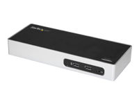 StarTech com StarTech com Station d accueil USB 3 0 double affichage pour PC portable Replicateur de port USB 3 0, GbE, HDMI et DVI VGA DK30ADD station d accueil USB DVI, HDMI 1GbE
