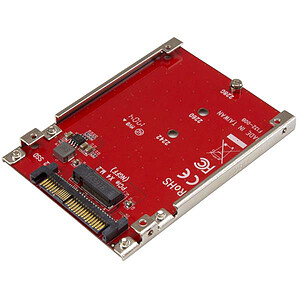 StarTech com Adaptateur PCI Express M 2 vers U 2
