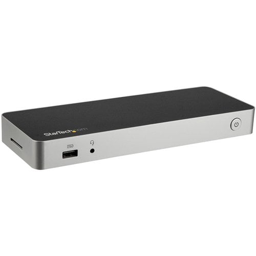 StarTech Dual Monitor USB C Dock 60W PD SD