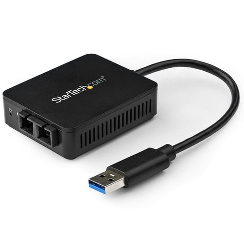 Startech StarTech.com Adaptateur réseau USB 3.0 vers fibre optique SC Gigabit Ethernet jusqu'à 550 m