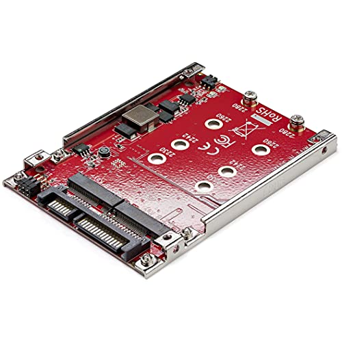 Startech StarTech.com Adaptateur pour deux disques SSD M.2 vers SATA dans baie de 2,5 - RAID