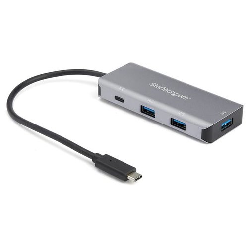 StarTech Hub USB-C a 4 porte con LAN - 3xA e 1xC